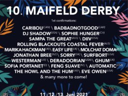 Erste Bestätigungen für das Maifeld Derby 2021