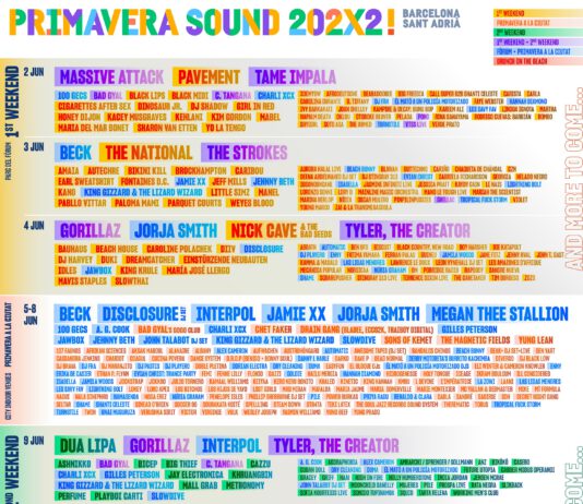 Primavera Sound 2022 – Line Up
