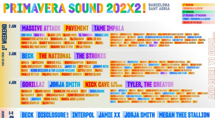 Primavera Sound 2022 – Line Up