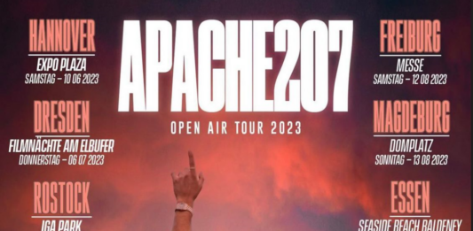 Apache 207 auf großer Sommer Open Air Tour 2023