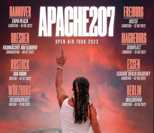 Apache 207 auf großer Sommer Open Air Tour 2023