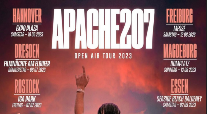 Apache 207 auf großer Sommer Open Air Tour 2023