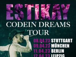 Estikay kommt 2023 auf Codein Dreams Tour