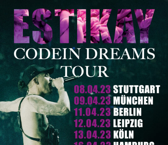 Estikay kommt 2023 auf Codein Dreams Tour