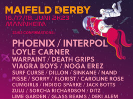 Mehr Acts für das Maifeld Derby 2023