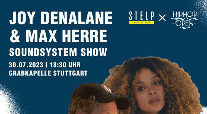 HipHop Open STELP Benefizkonzert mit Joy Denalane & Max Herre