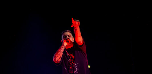 Bushido spielte gestern in der ausverkauften Porsche Arena in Stuttgart