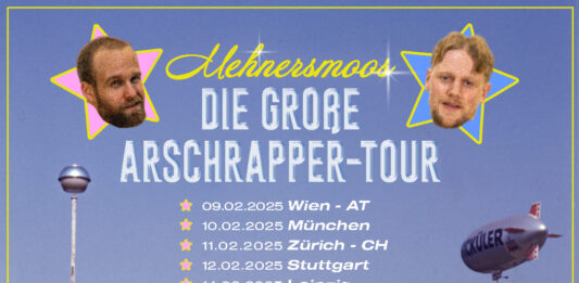 Mehnersmoos kommen auf „Die Große Arschrapper-Tour“ 2025