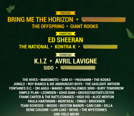 Das Hurricane und Southside Festival Line Up ist komplett