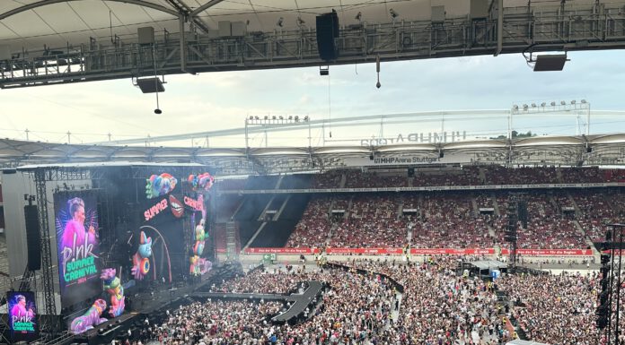 P!nk begeisterte gestern die ausverkaufte MHP Arena Stuttgart