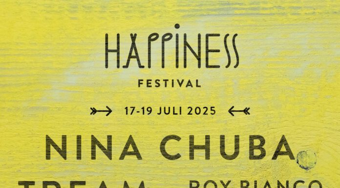 Die 1. Bandwelle für das Happiness Festival 2025