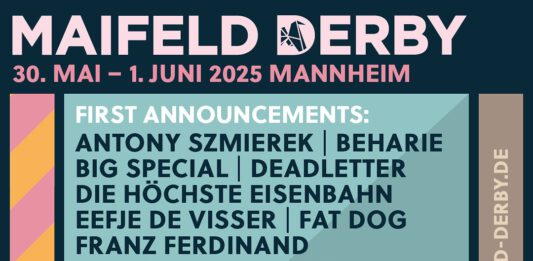 Erste Acts für das Maifeld Derby 2025