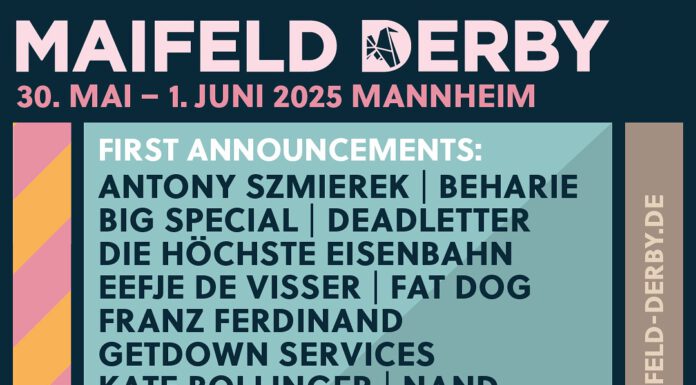 Erste Acts für das Maifeld Derby 2025