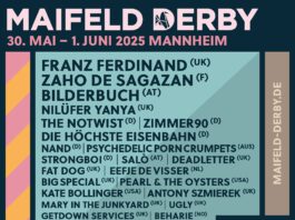 Die zweite Bandwelle vom Maifeld Derby 2025