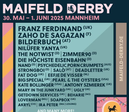 Die zweite Bandwelle vom Maifeld Derby 2025