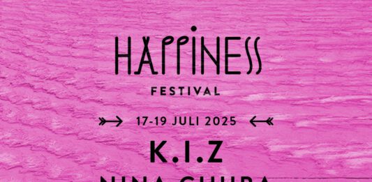 Die 3. Bandwelle für das Happiness Festival 2025