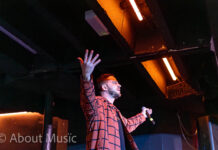 Döll war in der ausverkauften Schräglage in Stuttgart