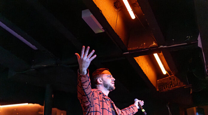 Döll war in der ausverkauften Schräglage in Stuttgart