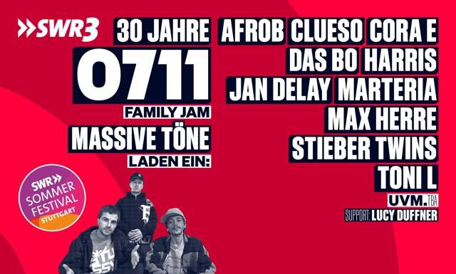 SWR3 feiert 30 Jahre 0711 Family Jam – 23.05.2026